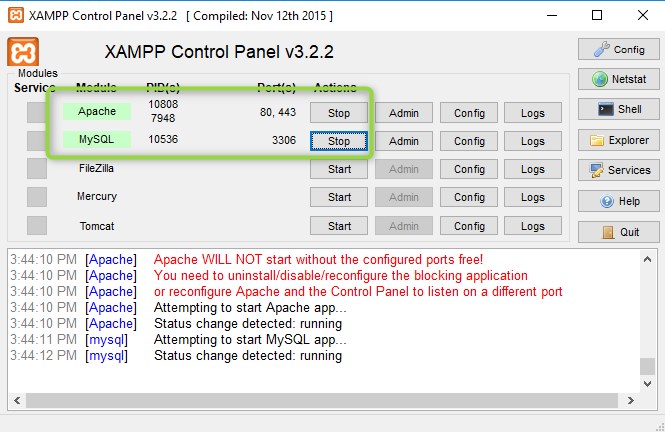how to install and congured  xampp 8 -techno smarter 